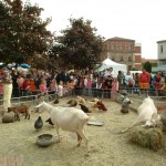 La ferme de Tiligolo sur la place de la mairie